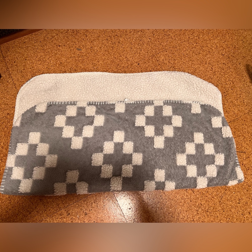 Cloud island plush fleece stroller blanket